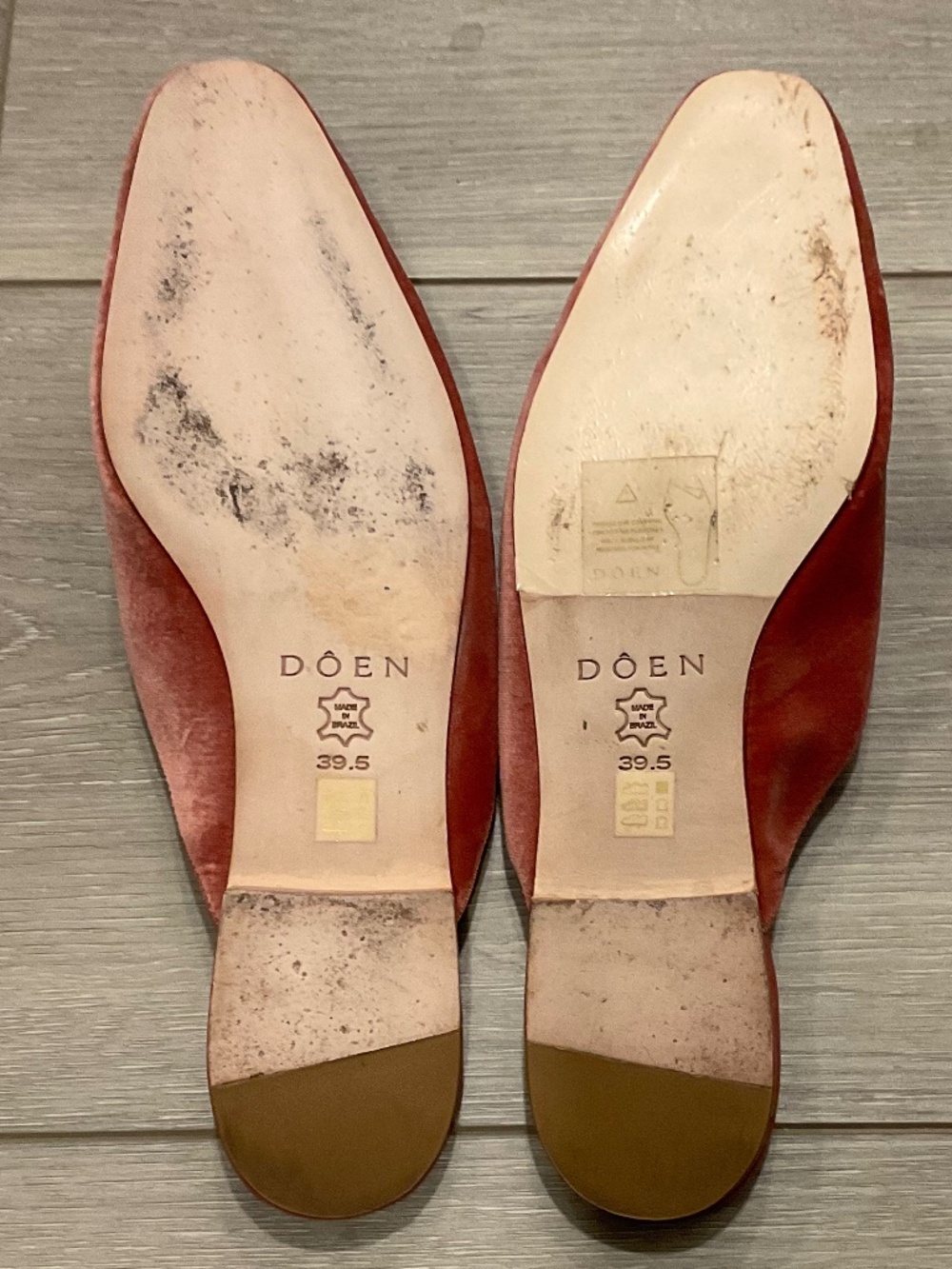 DOEN Wren Mules Blush Size EU 39.5 / US 9 - Picture 6 of 10